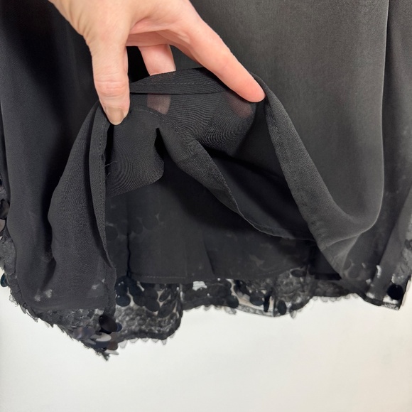 NWT Dazzling Black Sequin Tank Top, Z-One Zabaione Women's Size XL (EU 48/50) - Picture 5 of 8